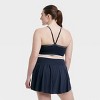 Women's Seamless Light Support Tipped Longline Sports Bra - All In Motion™ - 4 of 4