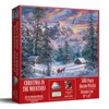 Sunsout Christmas in the Mountains 500 pc Christmas Jigsaw Puzzle 52863 - 2 of 4