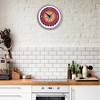 14.5" Artist Series Amy Diener Warm Decorative Clock Silver - The Chicago Lighthouse: Modern Analog Indoor Timepiece - 2 of 3