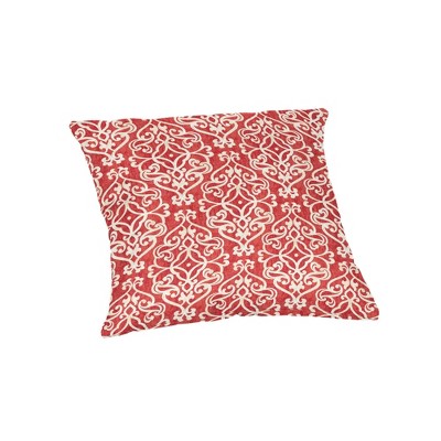 Casual Cushion Patterned 1-Piece Indoor/Outdoor Square Throw Pillow