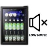 Kismile 2.6Cu.ft Beverage Refrigerator Cooler, 100 Can Mini Fridge with Glass Door with Adjustable Removable Shelves - 4 of 4
