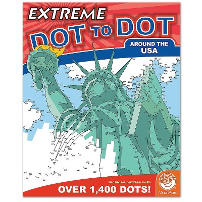 MindWare Extreme Dot To Dot: Around The Usa - Brainteasers