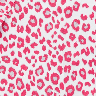 Twin XL Pink Leopard Microfiber Sheet Set
