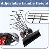 Pure Garden 35.8in Wide Snow Shovel with Wheels - 3 of 4