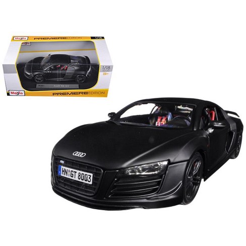  Maisto Audi R8 GT Matte Black 1:18 Scale Car Special Edition :  Arts, Crafts & Sewing