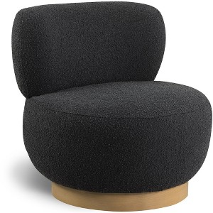 Meridian Furniture,Calais Boucle Fabric Accent Chair - 1 of 4