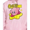 Nintendo Men's Kirby Warp Star Mad Face Design Graphic Print Hoodie - 2 of 3