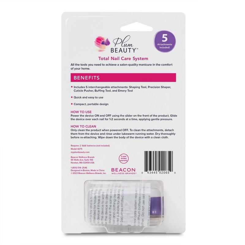 Plum Beauty Total Nail Care System, 3 of 13