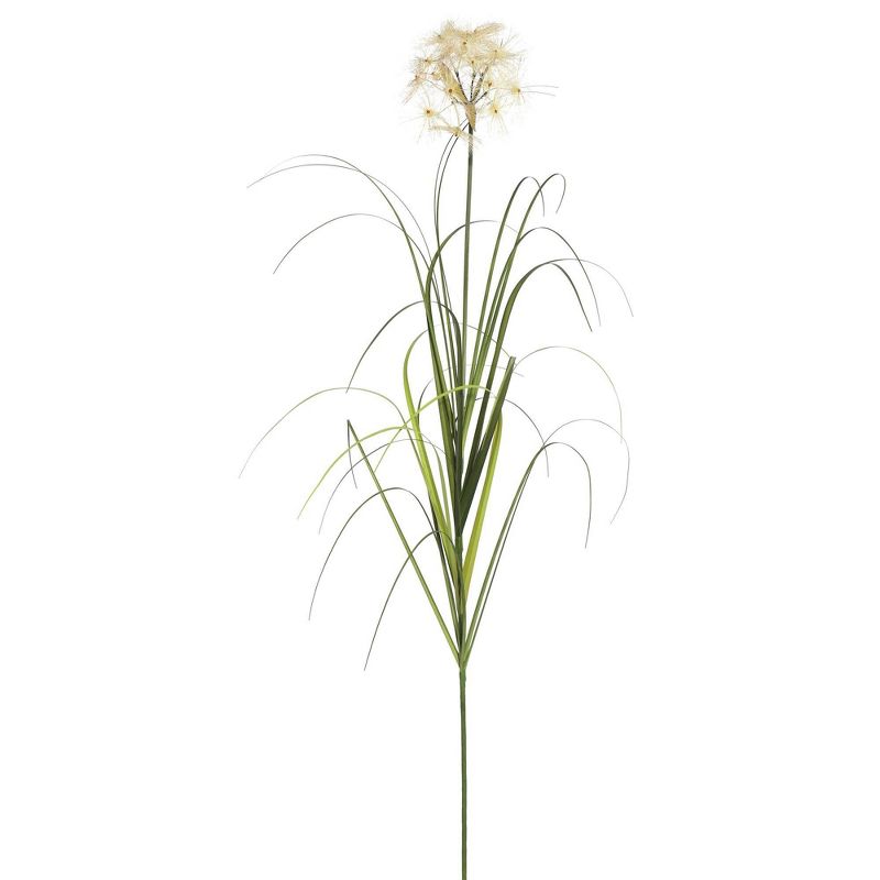 Artificial Dandelion Grass in Pot (24&#34;) Cream - Vickerman, 2 of 4