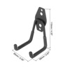 Unique Bargains Heavy Duty Hanging Tool Ladder Bike Garage Storage Utility Hooks 2 Pcs - 2 of 4