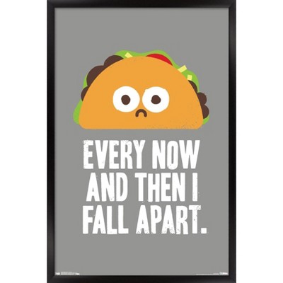 Trends International David Olenick - Taco Fail Framed Wall Poster ...