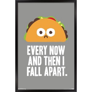 Trends International David Olenick - Taco Fail Framed Wall Poster Prints - 1 of 4