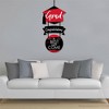 Big Dot of Happiness Red Grad - Best is Yet to Come - Hanging Porch  Red Graduation Party Outdoor Decorations - Front Door Decor - 3 Piece Sign - 3 of 4