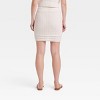 Women's Openwork Mini Pencil Skirt - Universal Thread™ - 2 of 3