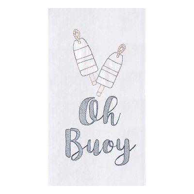 C&F Home Oh Buoy Flour Sack Cotton Kitchen Towel