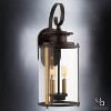 Urban Ambiance Luxury Rustic Outdoor Wall Light,  19.25"H x 8"W,  Olde Bronze Finish, UHP1120 - 3 of 4