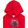 Marvel Spider-Man Fleece Hangdown Hoodie Toddler to Big Kid - image 3 of 4