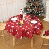 Christmas Tablecloth - Festive Waterproof Table Cover for Holiday Gatherings - 2 of 4