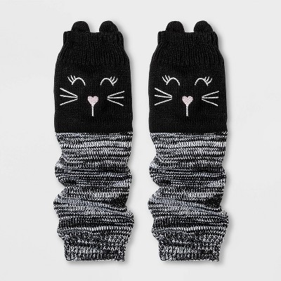 Girls' Legwarmers - Cat & Jack™ Black One Size