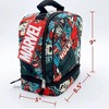 Marvel Print all over, bottom drop Lunch bag, Captain America, Iron Man, Thor, Spider Man age 3+ - 2 of 3