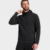 Men's Siro Ponte Full Zip Hooded Sweatshirt - All In Motion™ - 3 of 3