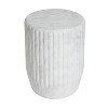 Christopher Knight Home Hava Outdoor Modern Multi-Functional Carved Lightweight Concrete Side Table - 4 of 4