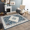 Costway Area Rugs 5'4'' x 6'7''\5'4'' x 7'7'' Faux Wool Fabric Doormat Home Carpet Living Room Bedroom - 3 of 4