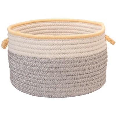 Colonial Mills In The Band Storage Bins, 22 by 14-Inch, Shadow/Yellow