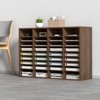 VEVOR Literature Organizers, 36 Compartments Office Mailbox with Adjustable Shelves, Wood Literature Sorter 39.3x12x26.8 inches,EPA Certified - 2 of 4