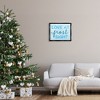 Stupell Industries Love at Frost Sight Pun Black Floater Framed Canvas Wall Art - image 2 of 4