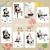 Kinder King 8 in 1 Baby High Chair, Coverts to Dining Booster Seat, Removable Tray & Double Seat Cover, Easy to Wipe - 2 of 4