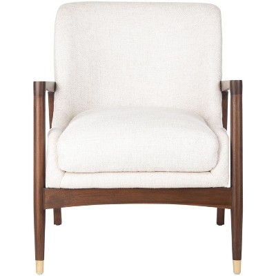 Flannery Mid-Century Chair - SFV9016A - Cream - Safavieh Couture