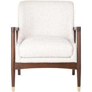 Flannery Mid-Century Chair - SFV9016A - Cream - Safavieh Couture - 1 of 4