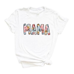 Simply Sage Market Women's Mama Summer Floral Short Sleeve Graphic Tee - 1 of 2