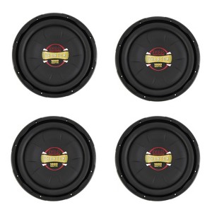 Boss Audio 12' 1000 Watt Max Car Audio Shallow Mount Stereo Subwoofer (4 Pack) - 1 of 4