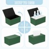 Unique Bargains Magnetic Bottom Tissue Box Cover 1Pc - 4 of 4
