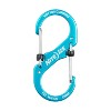 Nite Ize S-Biner SlideLock Aluminum - Size 3 - Blue - 4 Count (4 Pack) - 4 of 4