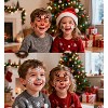 Joyfy Christmas Party Favors 42 PCS Non-toxic Face Body Paint Crayons Kit for Kids Toddlers With 14 Metallic Colors Birthday Makeup & Festivals Gifts - 2 of 4