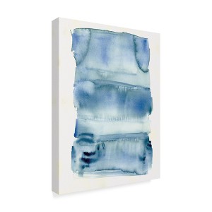 Trademark Fine Art -Summer Tali Hilty 'Abstract Blue Watercolor' Canvas Art - 1 of 3