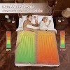 Heated Blanket Electric Blanket Throw/Queen/King Size, 6-10Heating Levels & Auto Shut Off, Cozy Soft Fleece Fast Heating Blankets, Machine Washable - 4 of 4