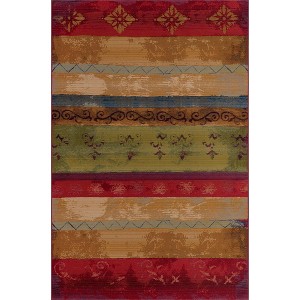 Unique Loom    Outdoor Modern Traditional Area Rug - 1 of 4