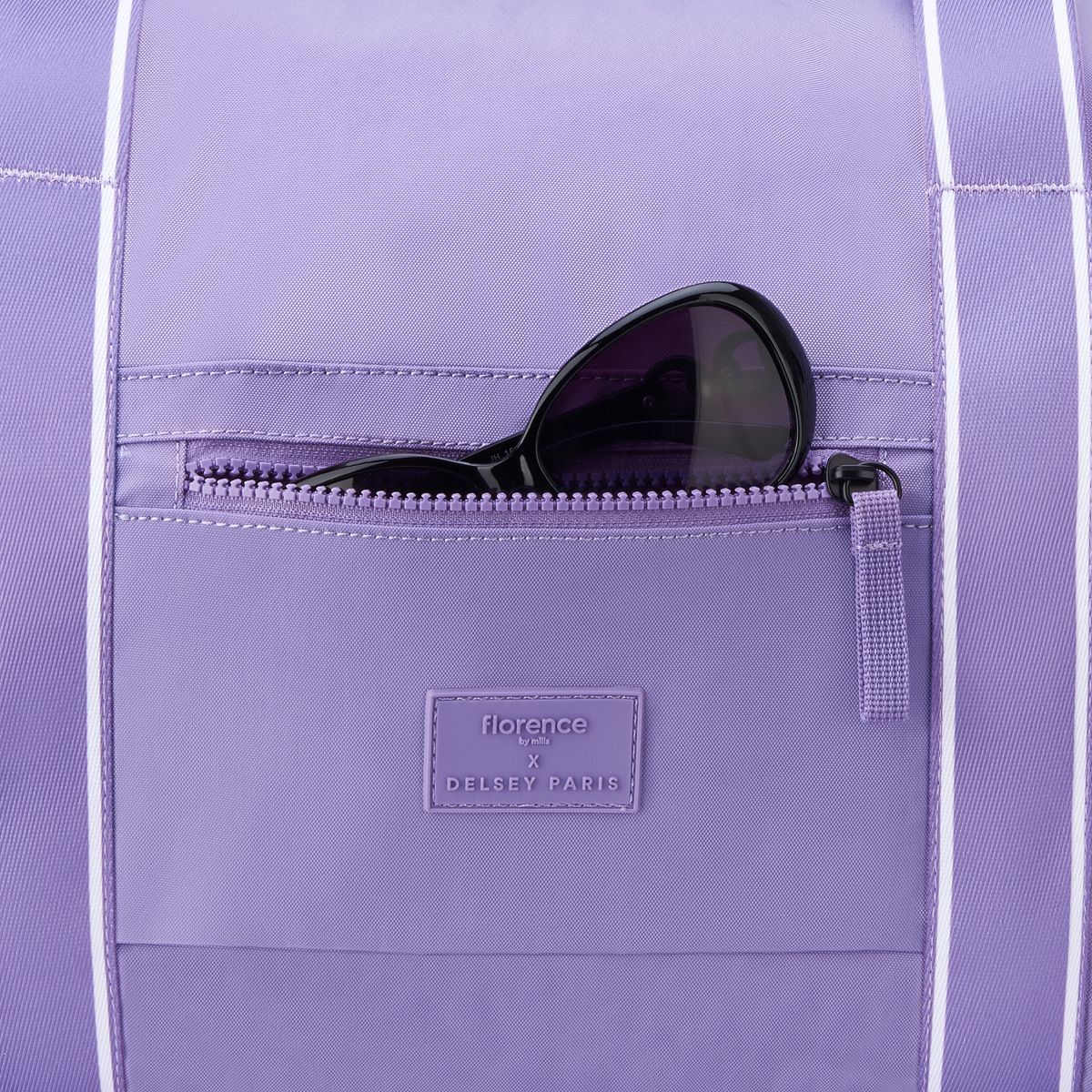 Florence by mills x DELSEY PARIS Carry On Sweet Escape Lightweight Softside Duffel Bag - thumbnail 8