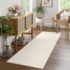 Modern Minimalist Runner Rug 2x6 Machine Washable Runner Rug with Non-Slip Rubber Backing for Entryway Hallway Kitchen Laundry Bedside - 2 of 4