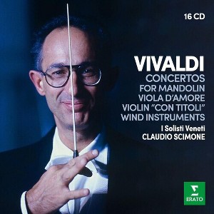 Claudio Scimone - Vivaldi: Concertos for Wind instruments, Mandolin, Viola d'amore & (CD) - 1 of 1
