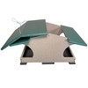 JCS Wildlife Large Poly Hopper Bird Feeder  - Mounting Pole Bundles Available! - 4 of 4