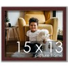 PosterPalooza | Minimalist Brown Picture Frame - UV Acrylic, Backing Board, Hanging Hardware Included - 2 of 4