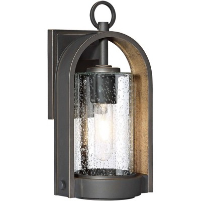 Minka Lavery Kamstra 13 1/2" High Oil-Rubbed Bronze Outdoor Wall Light