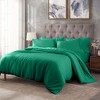 Egyptian Cotton 400 Thread Count Solid Duvet Cover Set by Blue Nile Mills - 2 of 4