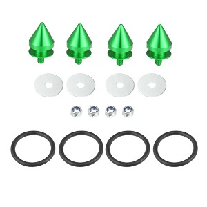Unique Bargains Umbrella Type Universal Bumper Quick Release Front Rear Bumper Fasteners 4 Set - 1 of 4