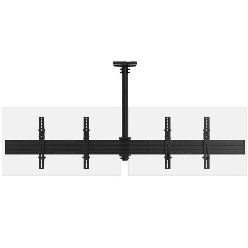 Monoprice 2x1 Menu Board Ceiling Mount For Displays between 32in and 65in, Max Weight 66 lbs. ea., VESA Patterns up to 600x400 - Commercial Series, 2 of 7